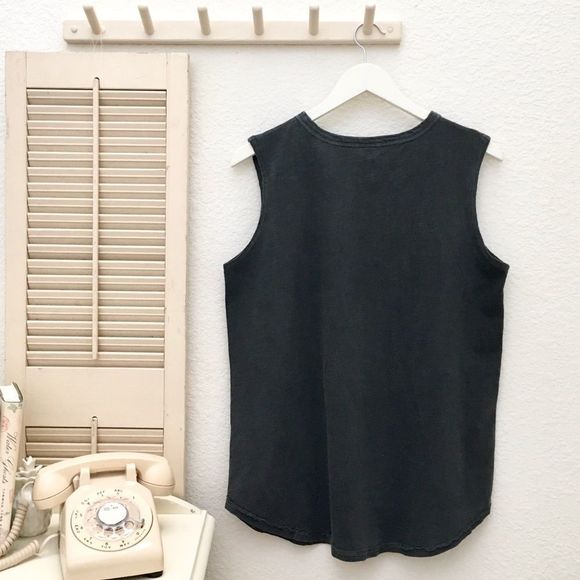 Graphic Sleeveless Muscle Tee, “Screw Perf… - Picture 5 of 7